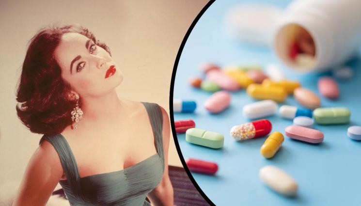 Елизабет Тейлър - ШОКИРАЩО: Елизабет Тейлър се тъпчела с 28 различни хaпчета