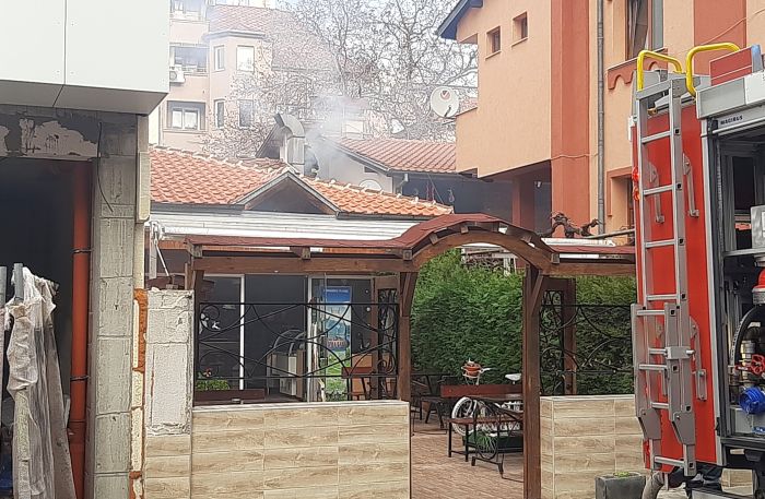 пожар Благоевград