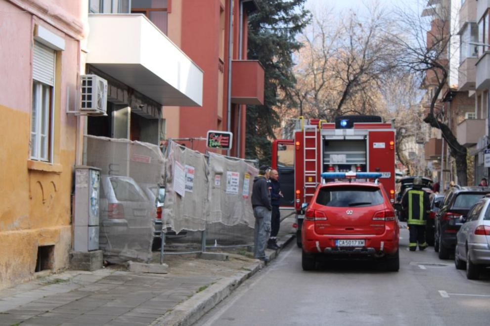 Ресторант Бунара в центъра на Благоевград пламна към 10.15 ч.