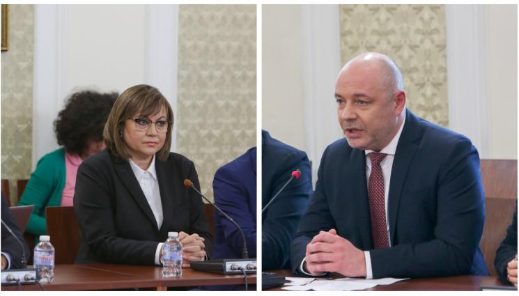е - Нинова отново отряза Габровски: Няма да подкрепим правителство на ГЕРБ