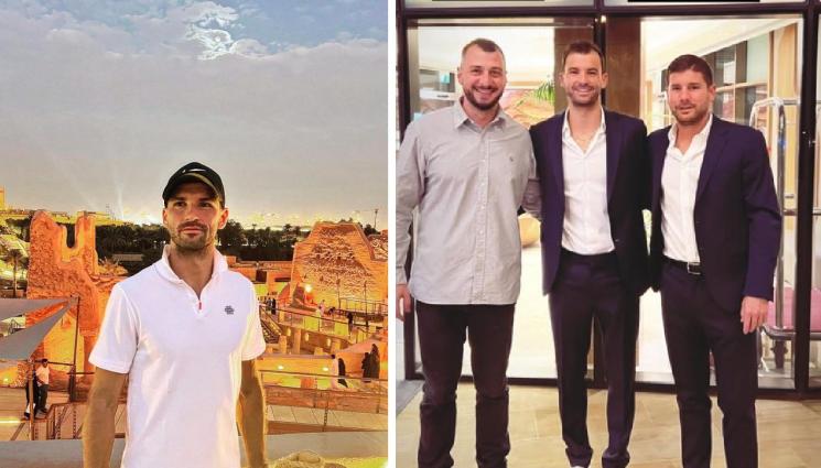 Григор Димитров Дани Валверду Алгис Христов - Гришо откри магията на пустинята