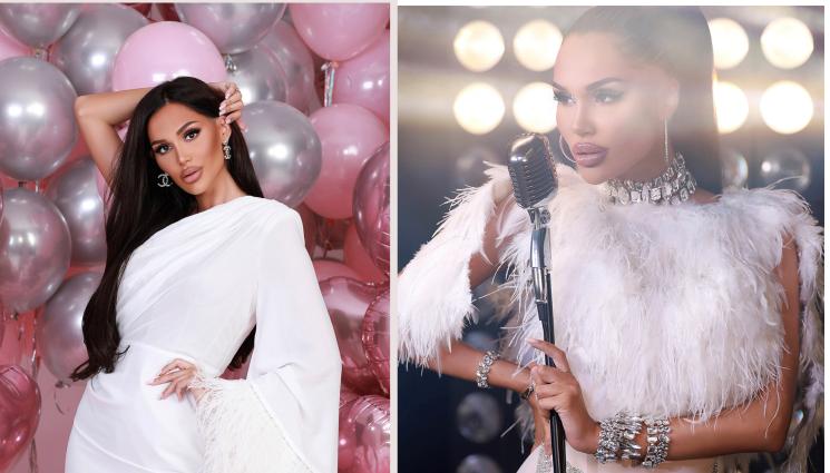 Палома - ЗА ЧРД: Фолкаджийката Палома получи 101 червени рози (СНИМКА)