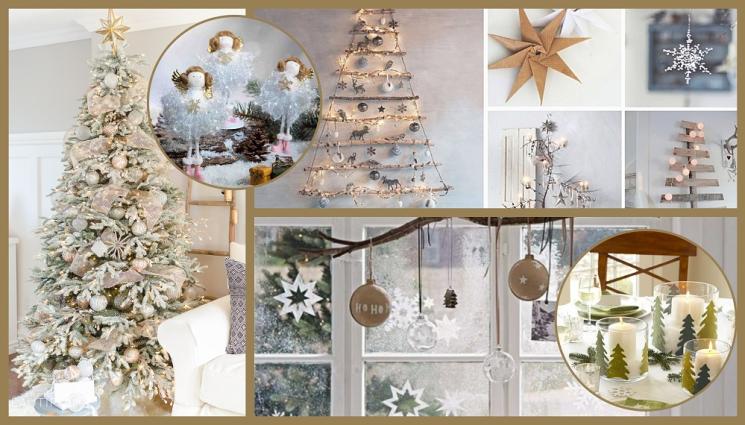 а - КОЛЕДЕН ЗВЪН: Елхата грее в бяло и златно