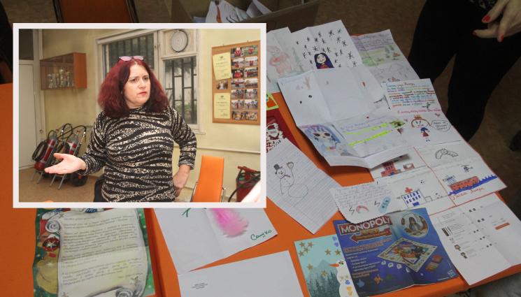 Милена Шопова - Милена Тошева от „Български пощи“ пред „Телеграф“: И възрастни пишат на Дядо Коледа