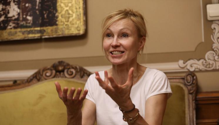 Ингеборга Дапкунаите - Литовско-британската актриса Ингеборга Дапкунаите пред