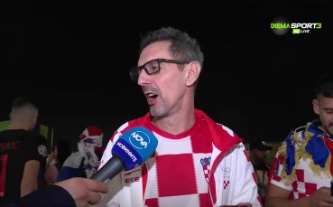 Емоциите от Катар след двубоя между Хърватия и Бразилия