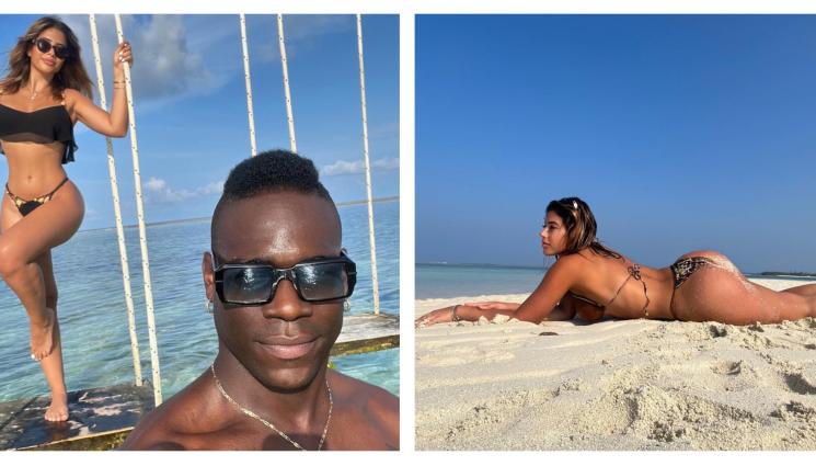 Марио Балотели Франческа Монти - Балотели се обясни в любов на Малдивите