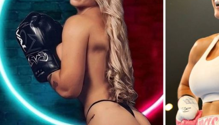 Ебани Бриджис - Ебани показа бременно коремче