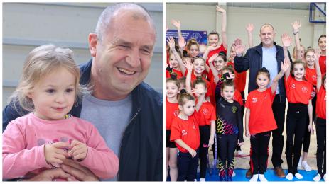 Румен Радев художествена гимнастика