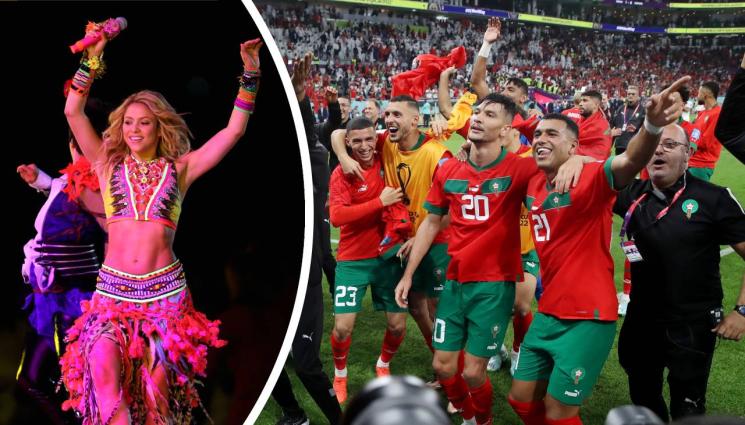 Шакира - Шакира възпя подвига на Мароко