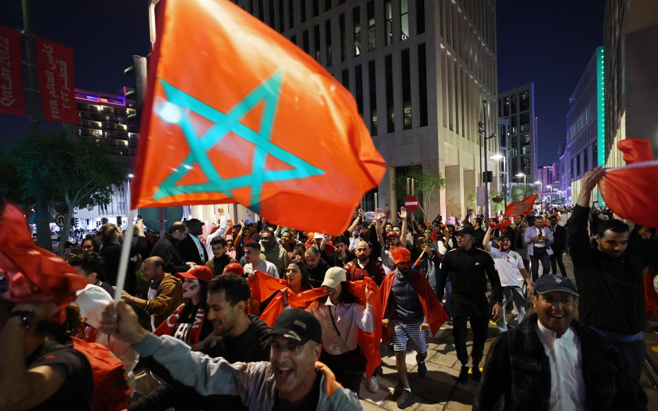 Арестуваните във Франция мароканци, празнуващи класирането на националния си отбор