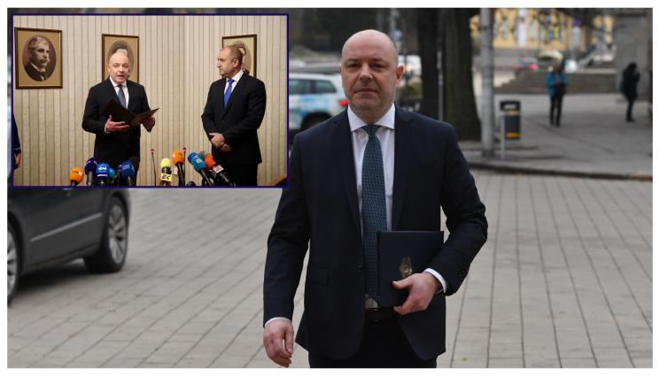 Габровски Радев - НАДЕЖНИ ЗА КАБИНЕТ: Проф. Николай Габровски очаква пълна подкрепа от всички политически сили