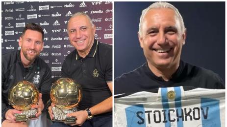 Христо Стоичков и Меси