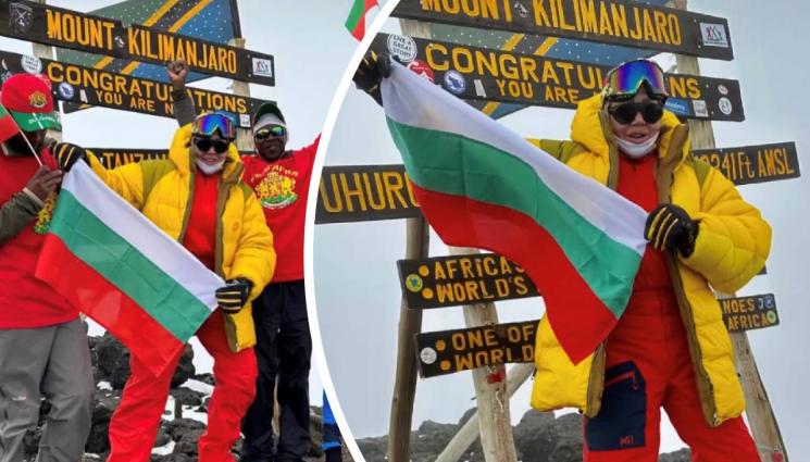 Ваня Червенкова - След 5 дни: Червенкова покори връх Ухуру