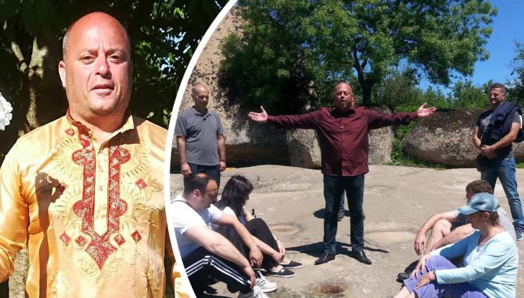 Слав Хрелев - Народният лечител Слав Хрелев пред „Телеграф“: Помагам с кивот, даден ми от Бог