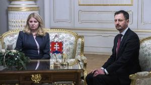 Президентката на Словакия Зузана Чапутова днес прие оставката на правителството