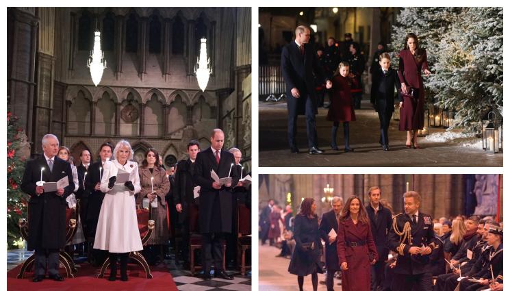 Коледа кралско семейство - ОБЕДИНЕНИ СРЕЩУ ХАРИ И МЕГАН: Кралското семейство показа единство (СНИМКИ+ВИДЕО)