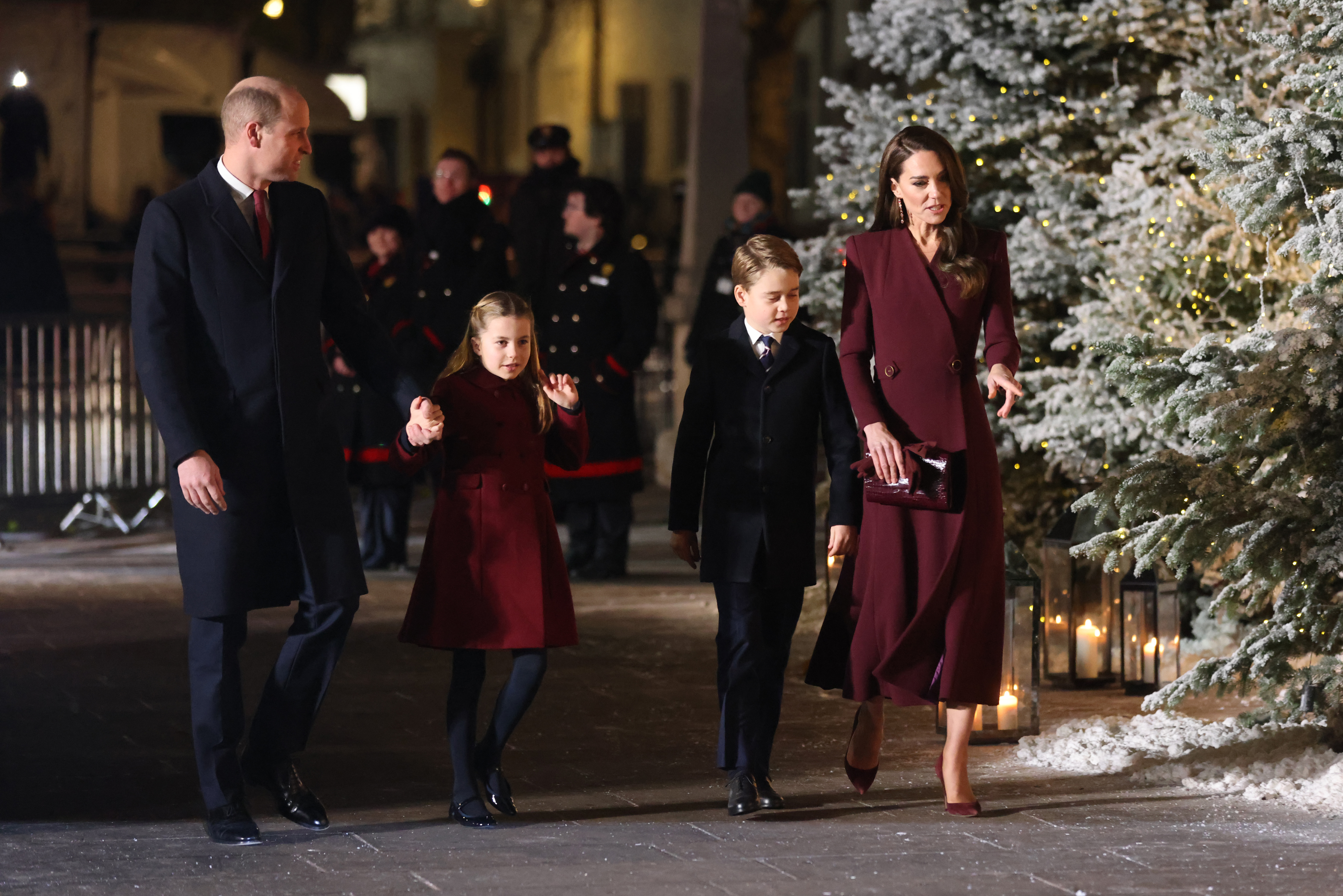 Коледа кралско семейство