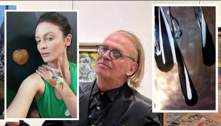 Ники Сотиров Диана Димитрова - ДРУГИТЕ ТАЛАНТИ: Диана Димитрова и Ники Сотиров продават картини за благотворителност