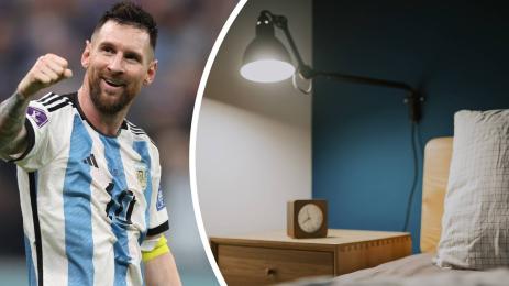 Лео Меси спалня