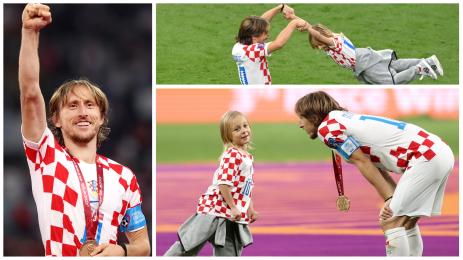 Лука Модрич Хърватия трето място