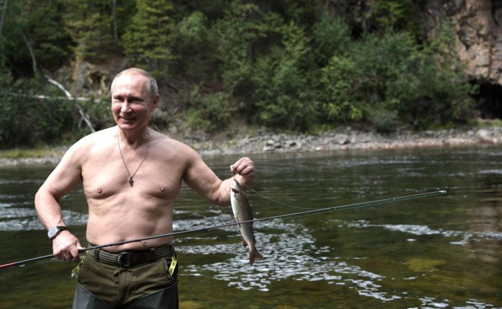 Путин риба