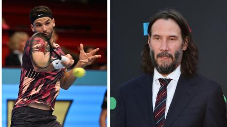 Григор Димитров Киану Рийвс