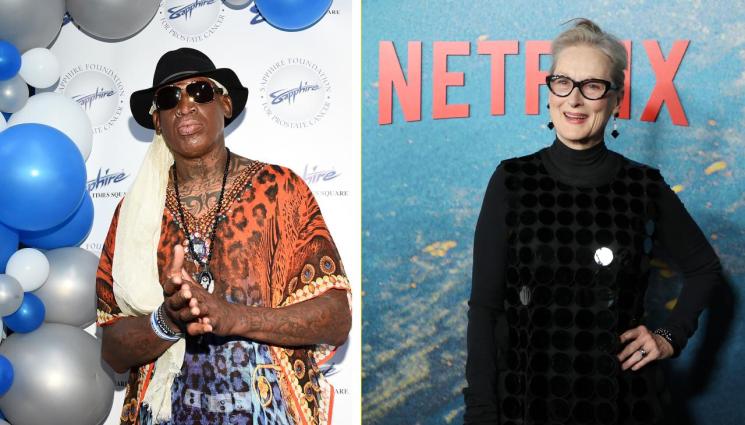 Денис Родман Мерил Стрийп - Денис Родман мислил, че  Мерил Стрийп е порнодива