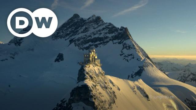 Зашеметяващо: Най-високата железопътна гара в Европа (ВИДЕО)