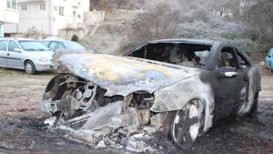 Автомобил изгоря напълно тази сутрин в Благоевград  Сигналът е получен в