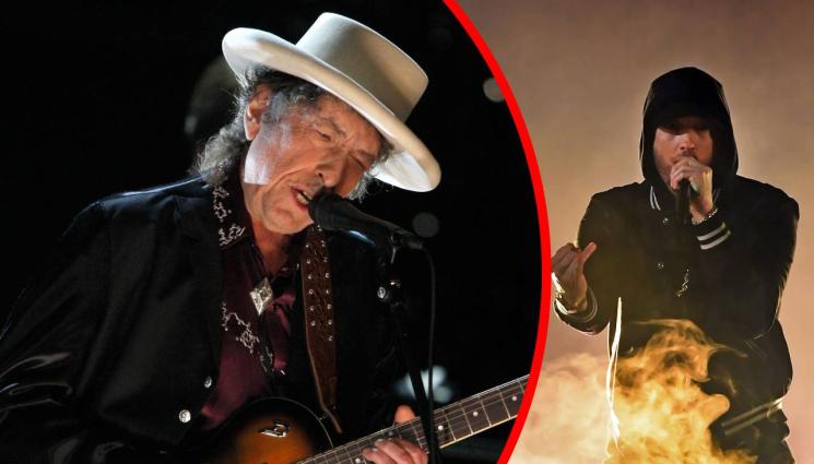 еминем - Боб Дилън се възхищавал на Еминем