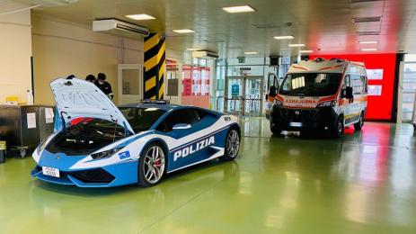 Lamborghini Huracan police Italy