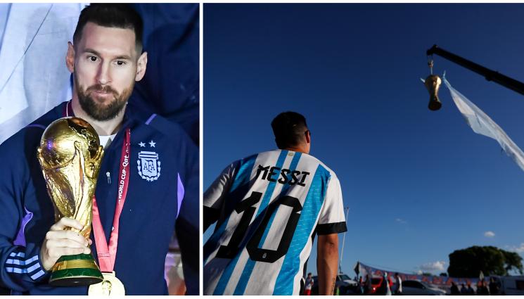 Меси Буенос Айрес - Eто как посрещнаха Меси в родния Росарио (ВИДЕО)