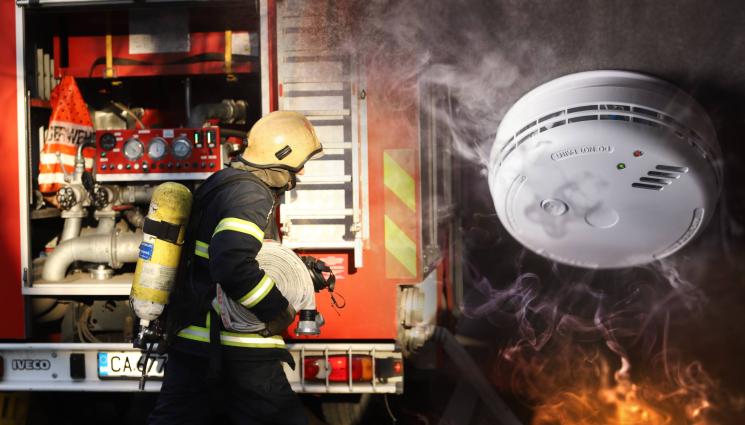 пожар - УЖАС: Двама пенсионери загинаха при пожар в дома си