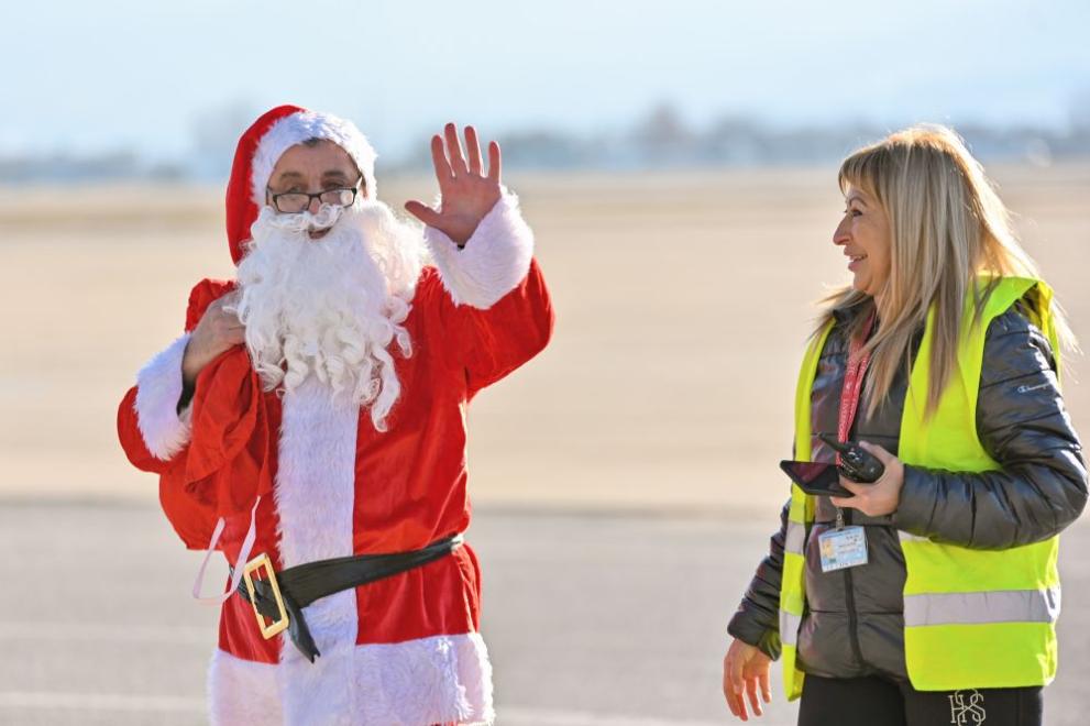  Дядо Коледа Пловдив аероплан 