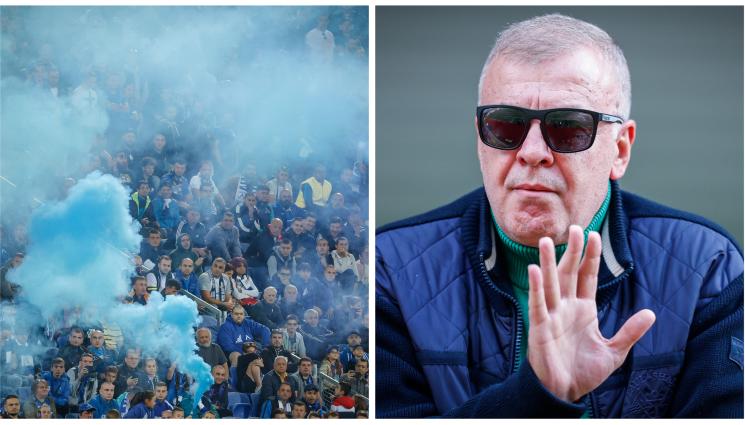 Сираков Левски фенове - Джипът на Сираков в сериозно провинение (ВИДЕО)