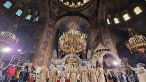 Празнична Василиева света литургия за Рождество Христово се отслужи в патриаршеската