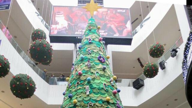 Рекорди на Гинес, свързани с коледната елха