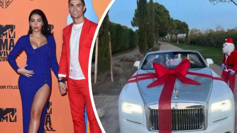 Джорджина Роналдо Ролс Ройс