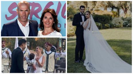 Зинедин Зидан Вероник Енцо Зидан сватба