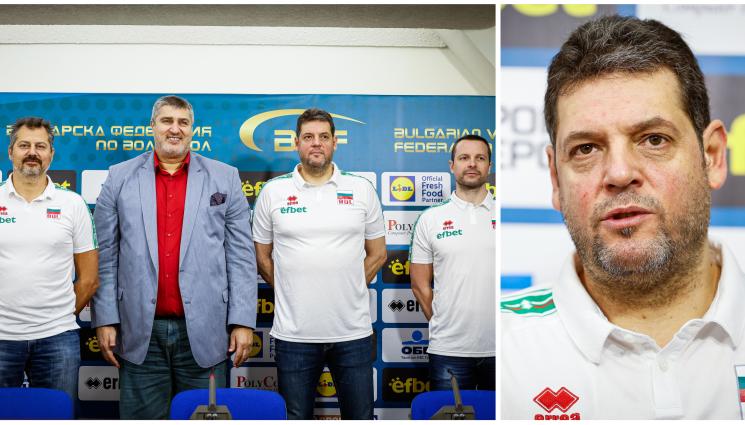 Пламен Константинов Любо Ганев - Любо Ганев благодари на Пламен Константинов за работата и обяви: Може пак той да е следващият