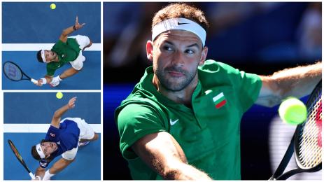 Григор Димитров Циципас Пърт Юнайтед Къп