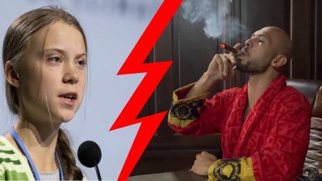 Грета Тунберг Андрю Тейт