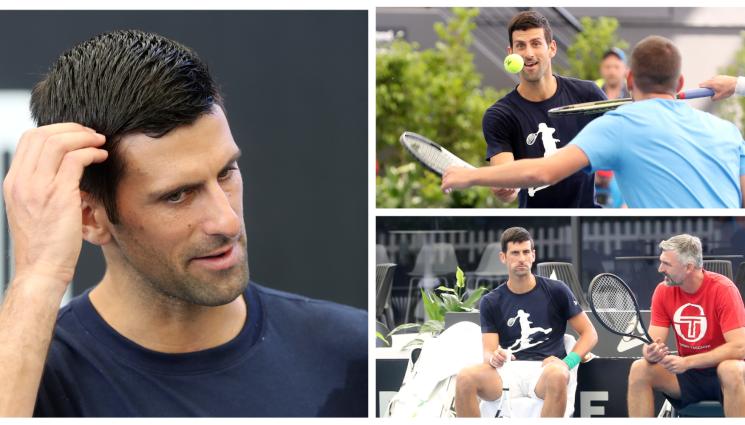 Новак Джокович - Ноле се поизпоти, но се справи с французин след два тайбрека