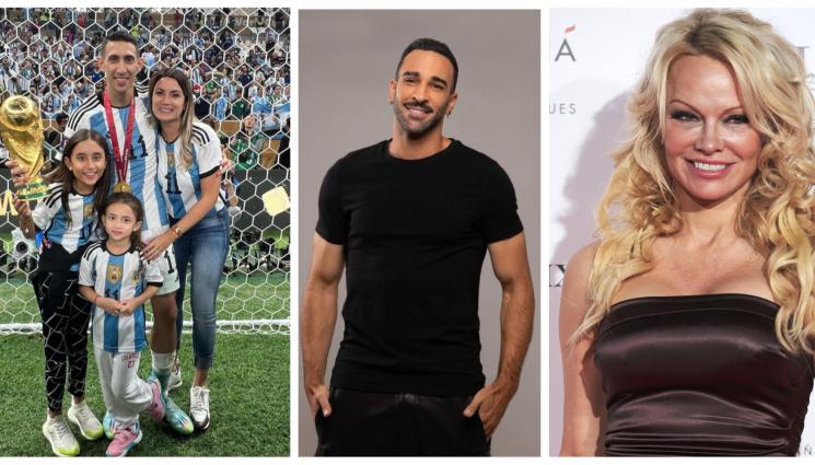 Ди Мария Памела Андерсън - Футболна съпруга попиля бившия на Памела Андерсън