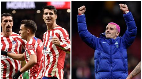 Мората Гризман Атлетико Мадрид