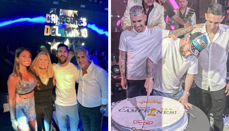 Меси - Меси спретна як купон в Росарио за световната титла