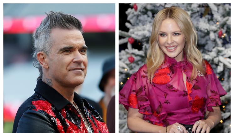 Роби Уилямс Кайли Миноуг - ИЗПОВЯДА СЕ: Роби Уилямс бил влюбен в Кайли Миноуг