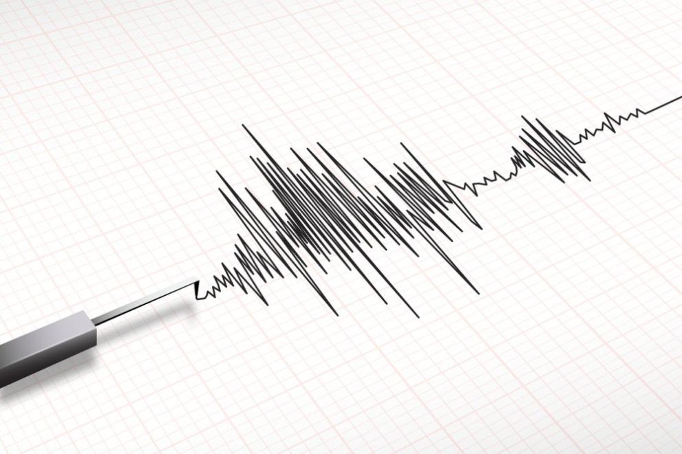 Земетресение с магнитуд 2.2 по скалата на Рихтер е регистрирано