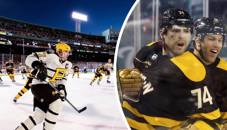 Зимна класика - Пред близо 40 хиляди на открито Бостън се наложи над Питсбърг в